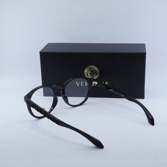 FINAL PRICE NEW VERSACE VE3355U GB1 BLACK 51mm EYEGLASSES - Picture 8 of 9